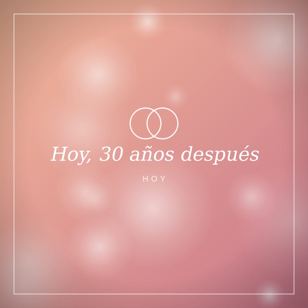 Rosa y Alberto hoy, 30 años después