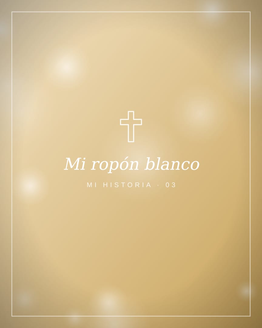 Mi ropón blanco