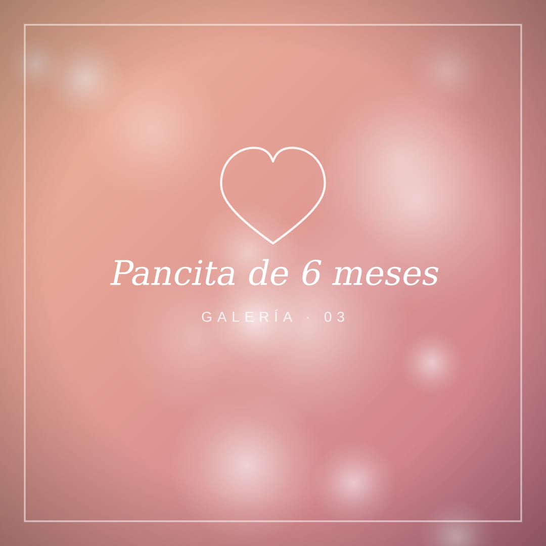 Pancita de 6 meses