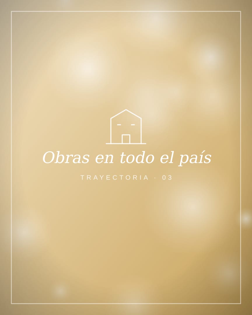 Obras en todo el país