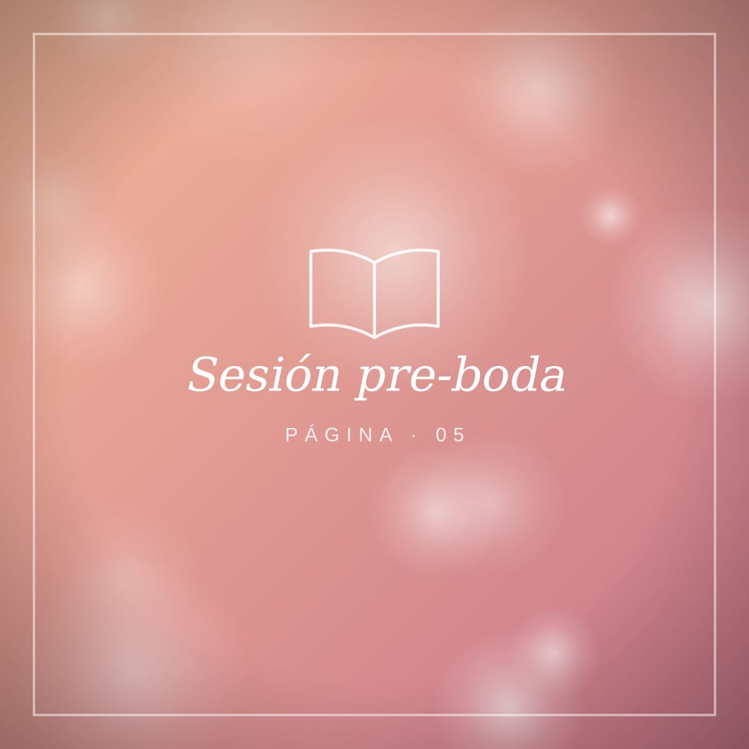 Sesión pre-boda